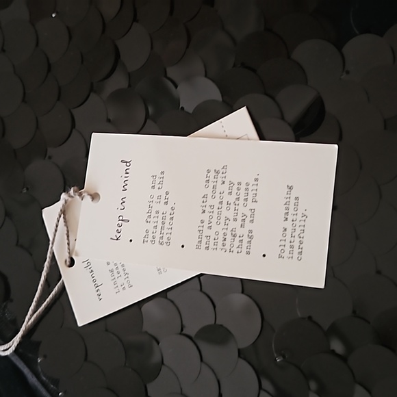 NWT a new day  Palilette Sequins Cropped Top - Picture 9 of 12